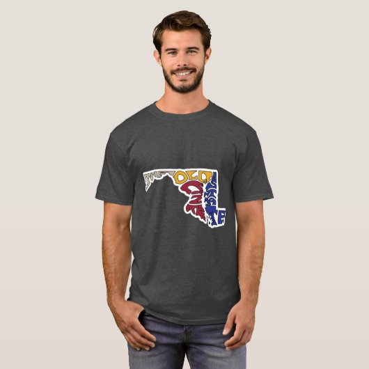 The Old Line State Maryland Tシャツ (正面フル)