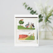 The Old Man of Aosta, page from 'The Book of Nonse ポストカード (スタンド正面)