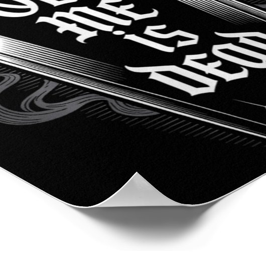 The Old Me Is Dead Humorous Transformation New Beg ポスター (角)