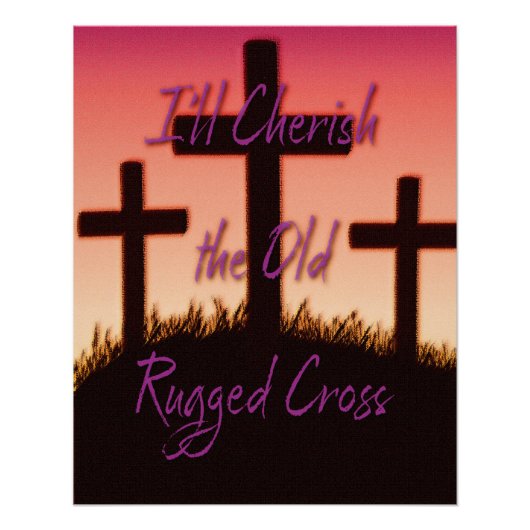 The Old Rugged Cross ポスター (正面)