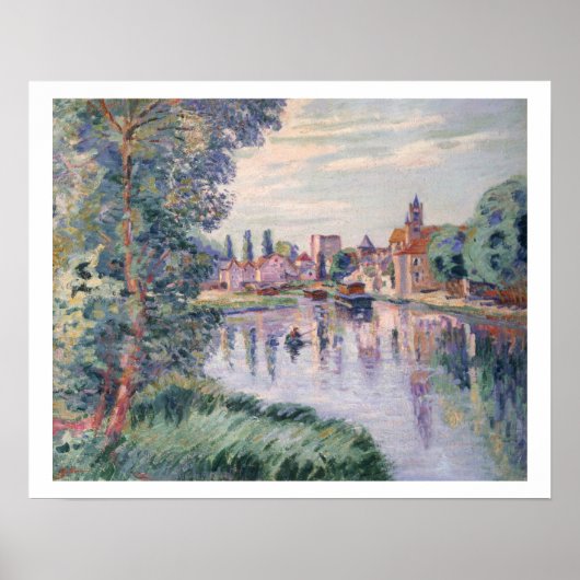 The Old Samois, c.1900 (キャンバス上の油) ポスター (正面)