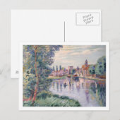 The Old Samois, c.1900 (キャンバス上の油) ポストカード (正面/裏面)