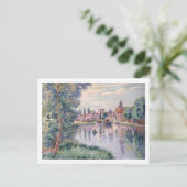 The Old Samois, c.1900 (キャンバス上の油) ポストカード (スタンド正面)