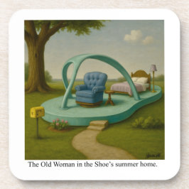 The Old Woman in the Shoe's summer home. コースター