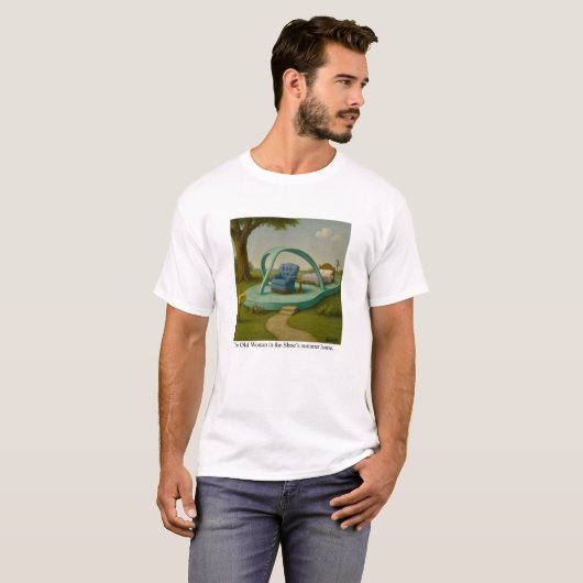 The Old Woman in the Shoe's summer home. Tシャツ (正面フル)