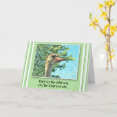 The Older You Are The Wiser You Are! Birthday Card カード (黄色い花)