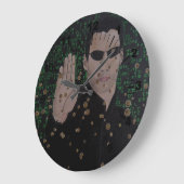 The One Painting by Alfred Fox ラージ壁時計 (傾斜)