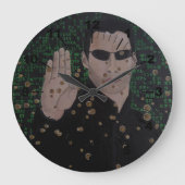 The One Painting by Alfred Fox ラージ壁時計 (正面)