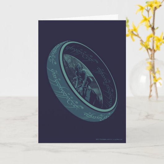 THE ONE RING™ GOLLUM™ Graphic カード (黄色い花)