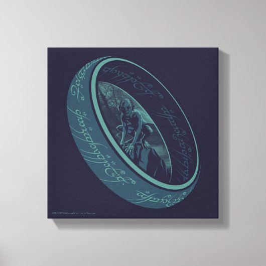 THE ONE RING™ GOLLUM™ Graphic キャンバスプリント (正面)