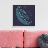 THE ONE RING™ GOLLUM™ Graphic キャンバスプリント (インサイチュ (リビング))