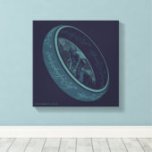 THE ONE RING™ GOLLUM™ Graphic キャンバスプリント (インサイチュ (ウッドフロア))