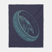 THE ONE RING™ GOLLUM™ Graphic フリースブランケット (正面)