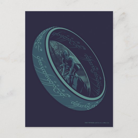 THE ONE RING™ GOLLUM™ Graphic ポストカード (正面)