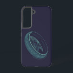 THE ONE RING™ GOLLUM™ Graphic Samsung Galaxy S22ケース<br><div class="desc">THE LORD OF THE RINGS™ | Gollum can be seen through the center of The One Ring,  perched atop a rock. Wear this nostalgic design on a graphic t-shirt,  carry on a tote bag,  or notebook. Shop this design on even more custom Zazzle gifts!</div>