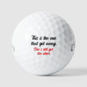 The One That Got Away Custom Golf Balls ゴルフボール (正面)