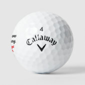 The One That Got Away Custom Golf Balls ゴルフボール (ロゴ)
