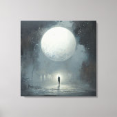 The Ones Who Saw Before the After — Gothic Surreal キャンバスプリント (正面)