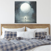 The Ones Who Saw Before the After — Gothic Surreal キャンバスプリント (インサイチュ (寝室))