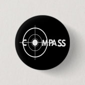 The only Compass Button that most follower prefer 缶バッジ (正面)