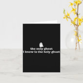 The Only Ghost I Know Is The Holy Ghost  カード (黄色い花)
