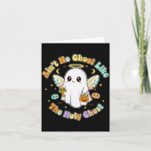 The Only Ghost I Know Is The Holy Ghost Halloween  カード (正面)
