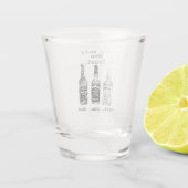 The Only Men I Trust: Jack, Jim, Jose ショットグラス (裏面)