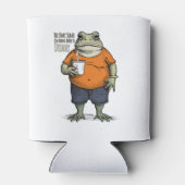 The Only Squat I'm Doing Today Is Diddly Funny Laz 缶クーラー (裏面)