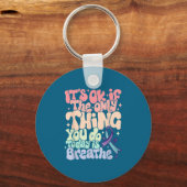 The Only Thing You Do Today Is Breathe Suicide Pre キーホルダー (正面)