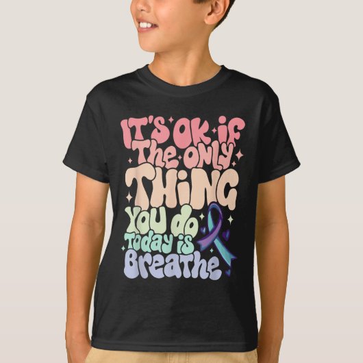 The Only Thing You Do Today Is Breathe Suicide Pre Tシャツ (正面)