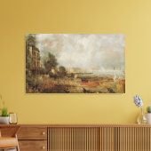 The Opening of Waterloo Bridge, c.1829-31 (油 キャンバスプリント (インサイチュ (リビング))