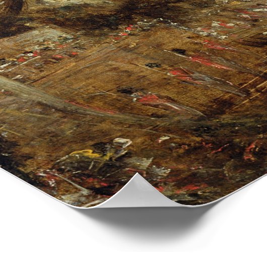 The Opening of Waterloo Bridge, c.1829-31 (油 ポスター (角)