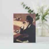 The Opera by Mary Cassatt,ヴィンテージ印象主義 ポストカード (スタンド正面)