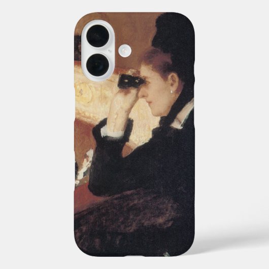 The Opera by Mary Cassatt,ヴィンテージ印象主義 Case-Mate iPhoneケース (裏面)