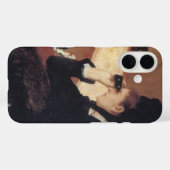 The Opera by Mary Cassatt,ヴィンテージ印象主義 Case-Mate iPhoneケース (裏面 (横))