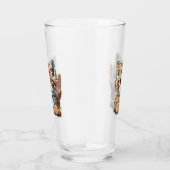 The orange kitten full of mischief タンブラーグラス (右)