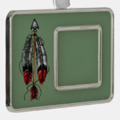 The Order of the Arrow シルバープレートフレームオーナメント (右)