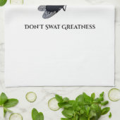 The Original Bayou Fly  Don't Swat Greatness キッチンタオル (折り畳み)