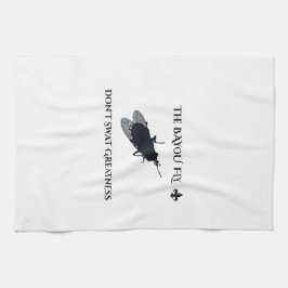 The Original Bayou Fly  Don't Swat Greatness キッチンタオル