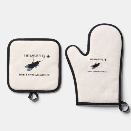 The Original Bayou Fly  Don't Swat Greatness 鍋つかみ&鍋敷きセット