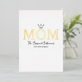 The Original Influencer Mom 箔シーズンカード