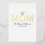 The Original Influencer Mom 箔シーズンカード (正面)