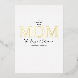 The Original Influencer Mom 箔シーズンカード