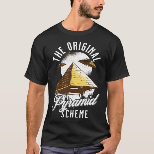 The Original Pyramid Scheme   Egyptian Tシャツ (正面)