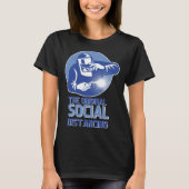 The Original Social Distancing Welder Welding Cool Tシャツ (正面)