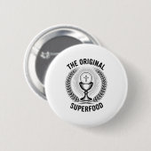 The Original Superfood Eucharist Catholic M  缶バッジ (正面&裏面)