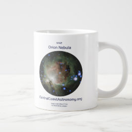 The Orion Nebula by Brian P. Cox - 20oz Mug ジャンボコーヒーマグカップ
