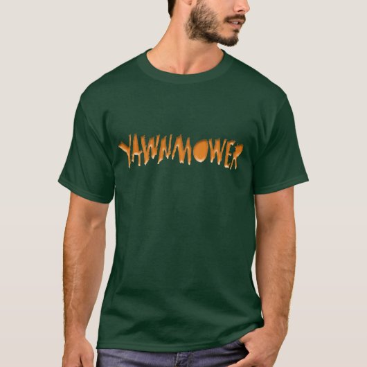 THE ORYGYNAL YaWNMoWeR LOGO (1989)溶岩(2023) Tシャツ (正面)