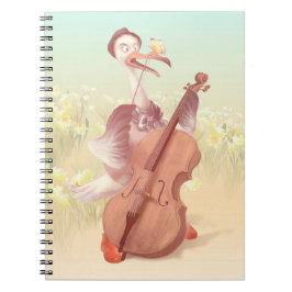 The Ostrich's 遊 the Cello HP Laptop Skin ノートブック