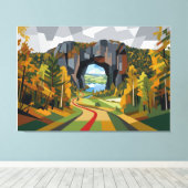 The Other Side キャンバスプリント (インサイチュ (ウッドフロア))